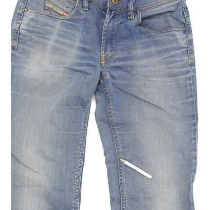 Diesel Faithlegg Women Blue Straight Regular Jeans W25 L30
