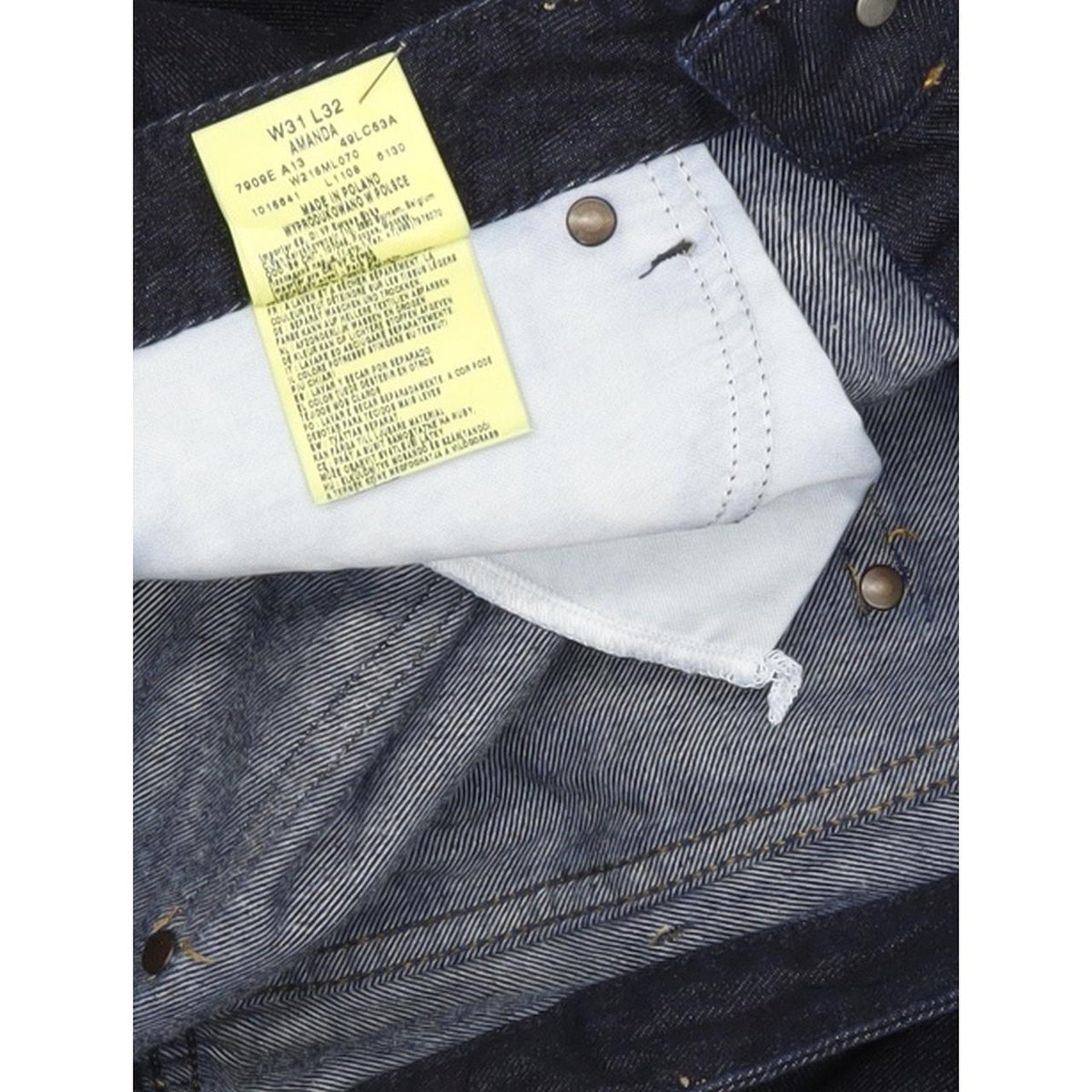 Wrangler Amanda Women Blue Bootcut Slim Jeans W31 L32
