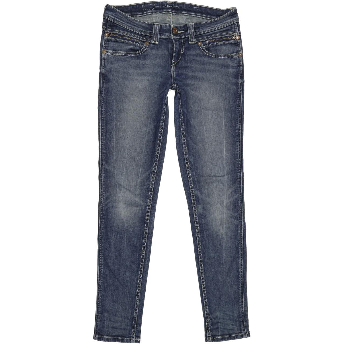 Levi's Demi Curve Women Blue Skinny Slim Stretch Jeans W28 L29