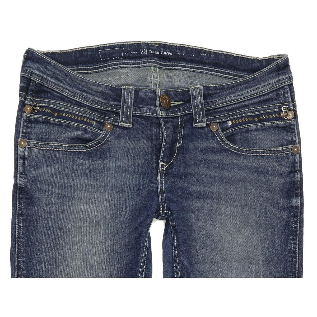 Levi's Demi Curve Women Blue Skinny Slim Stretch Jeans W28 L29
