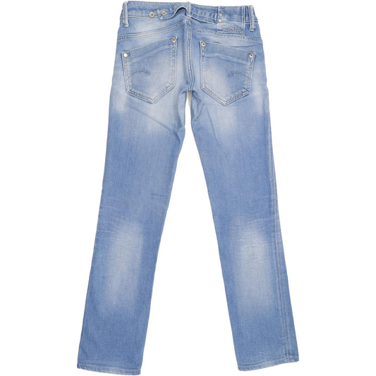 G-Star Women Blue Straight Slim Jeans W26 L30