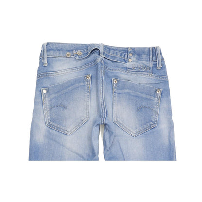 G-Star Women Blue Straight Slim Jeans W26 L30
