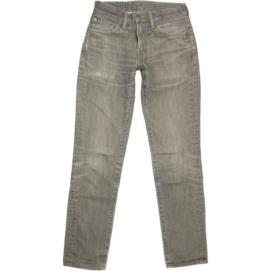 Levi's 511 Men Grey Straight Slim Jeans W28 L31