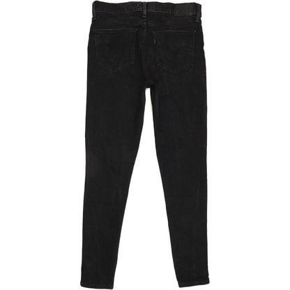 Levi's 720 High Rise Women Black Skinny Stretch Jeans W28 L28