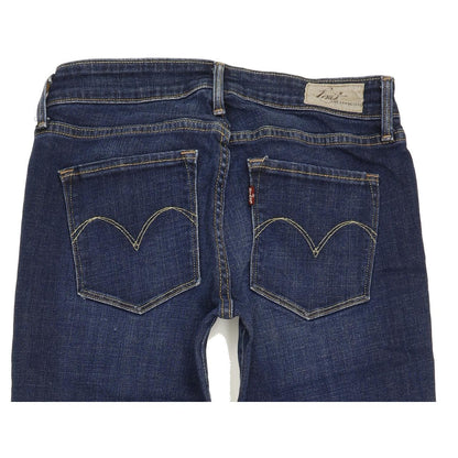 Levi's Demi Curve Women Blue Skinny Slim Stretch Jeans W26 L30