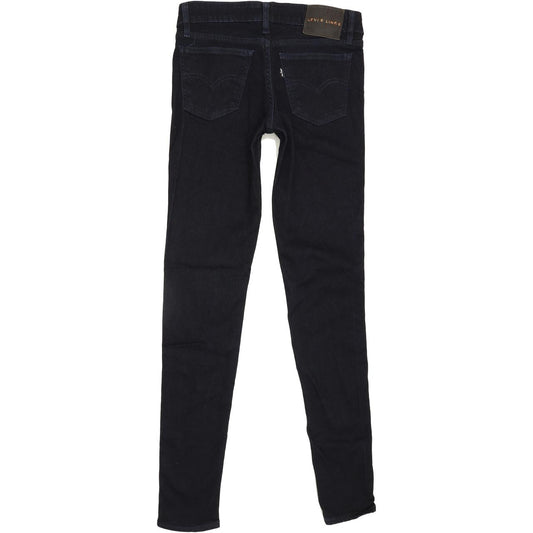 Levi's Line 8 Men Navy Skinny Slim Stretch Jeans W26 L31