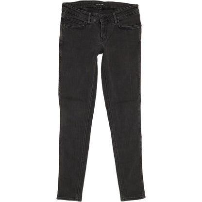 Levi's Line 8 Women Black Skinny Slim Stretch Jeans W30 L31