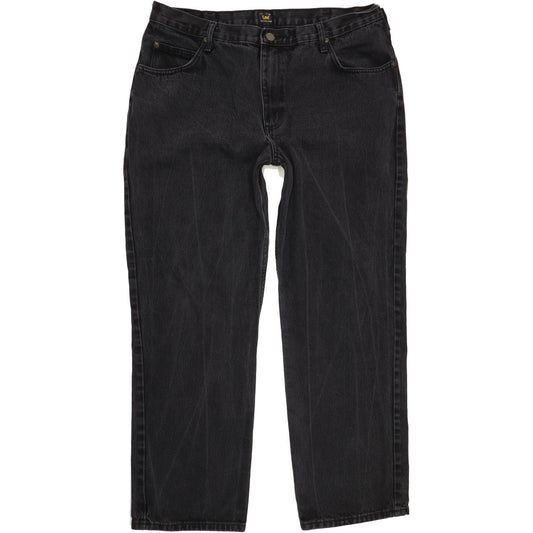 Lee Brooklyn Men Charcoal Straight Regular Jeans W39 L31