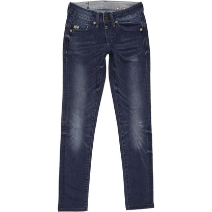 G-Star Midge Women Blue Skinny Slim Stretch Jeans W24 L28