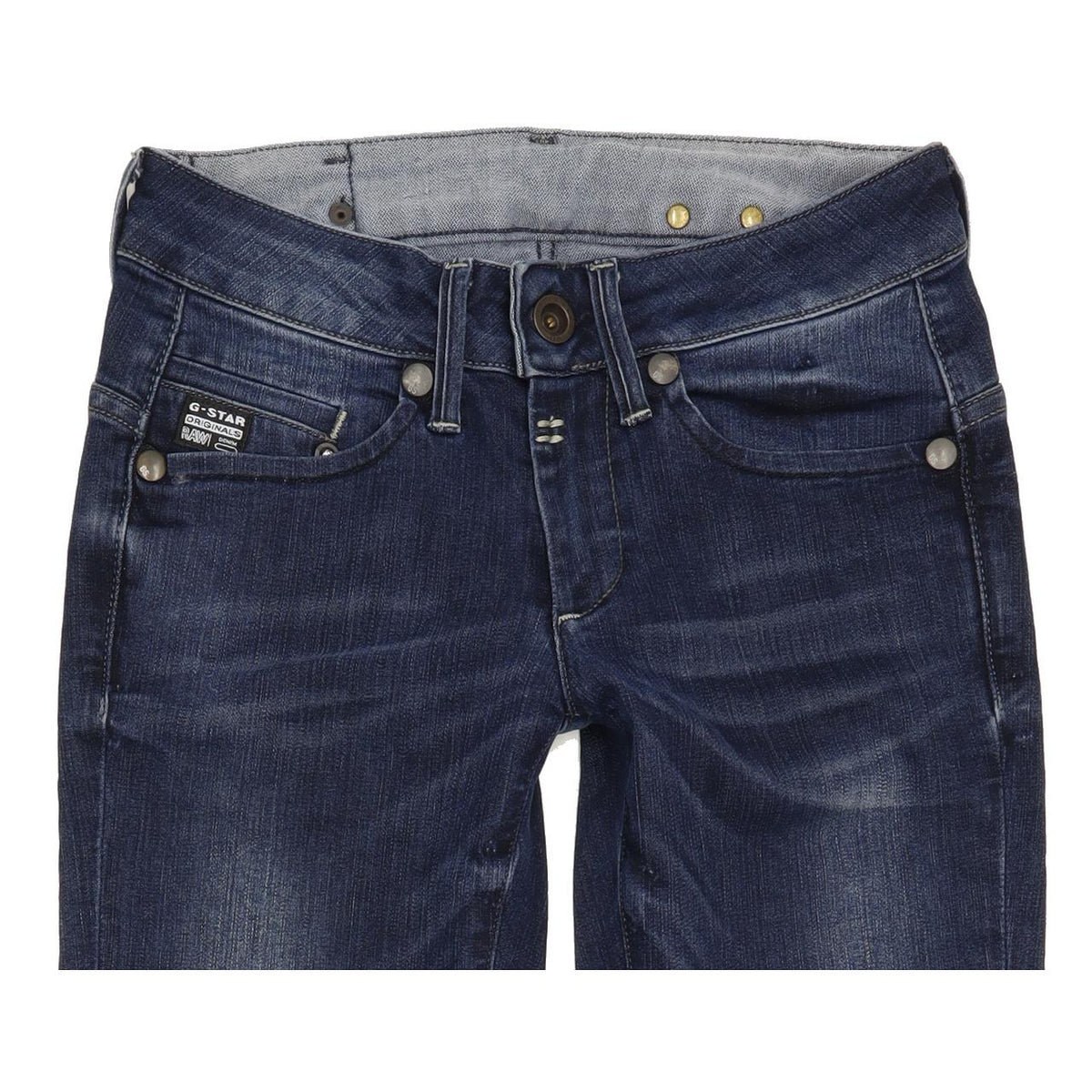 G-Star Midge Women Blue Skinny Slim Stretch Jeans W24 L28