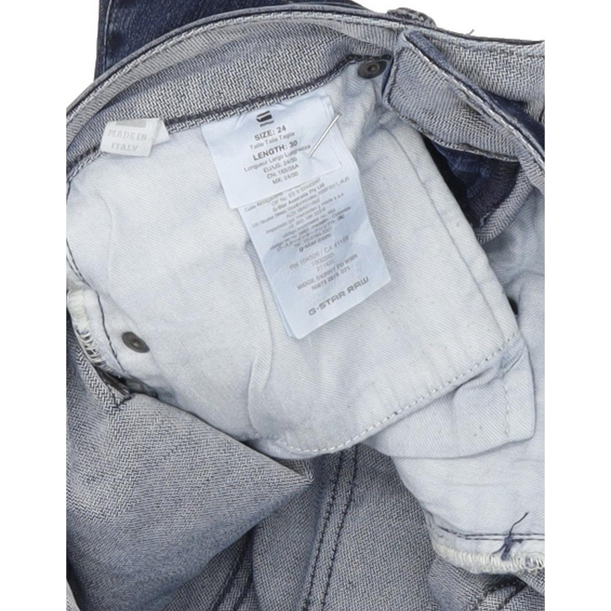 G-Star Midge Women Blue Skinny Slim Stretch Jeans W24 L28