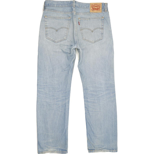 Levi's 505 Men Blue Straight Regular Jeans W34 L30