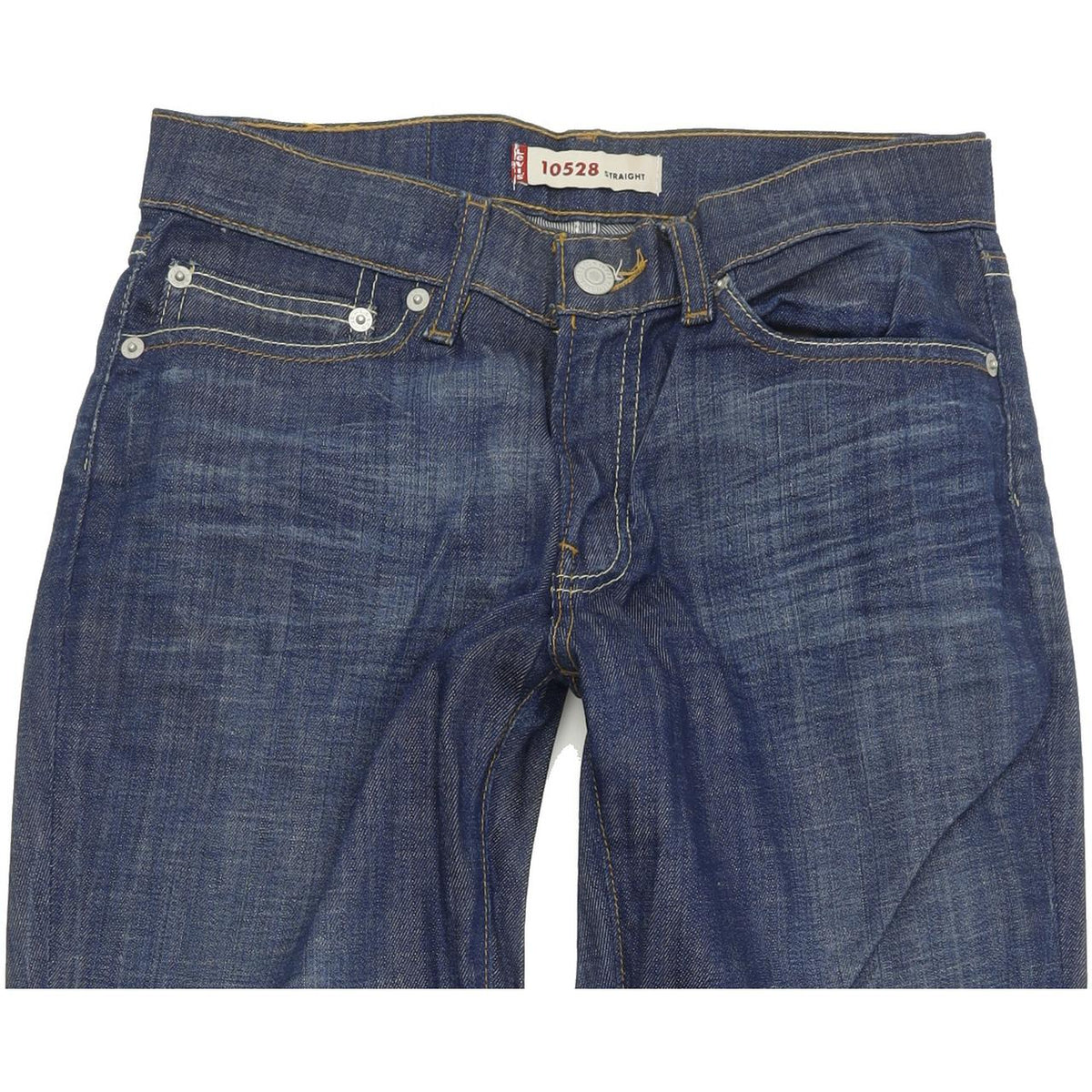 Levi's 528 Women Blue Straight Regular Stretch Jeans W28 L29