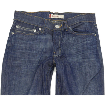 Levi's 528 Women Blue Straight Regular Stretch Jeans W28 L29