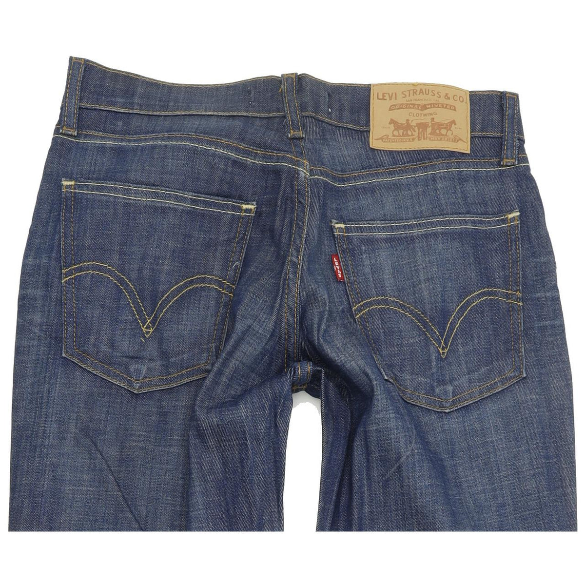 Levi's 528 Women Blue Straight Regular Stretch Jeans W28 L29