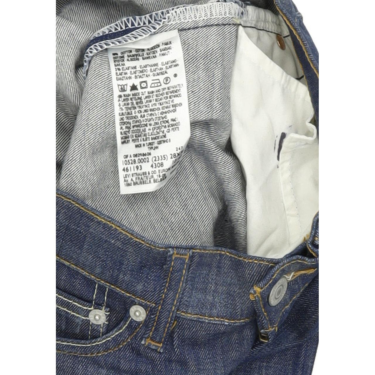 Levi's 528 Women Blue Straight Regular Stretch Jeans W28 L29
