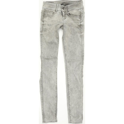 G-Star Midge Mid Women Grey Skinny Slim Stretch Jeans W27 L32