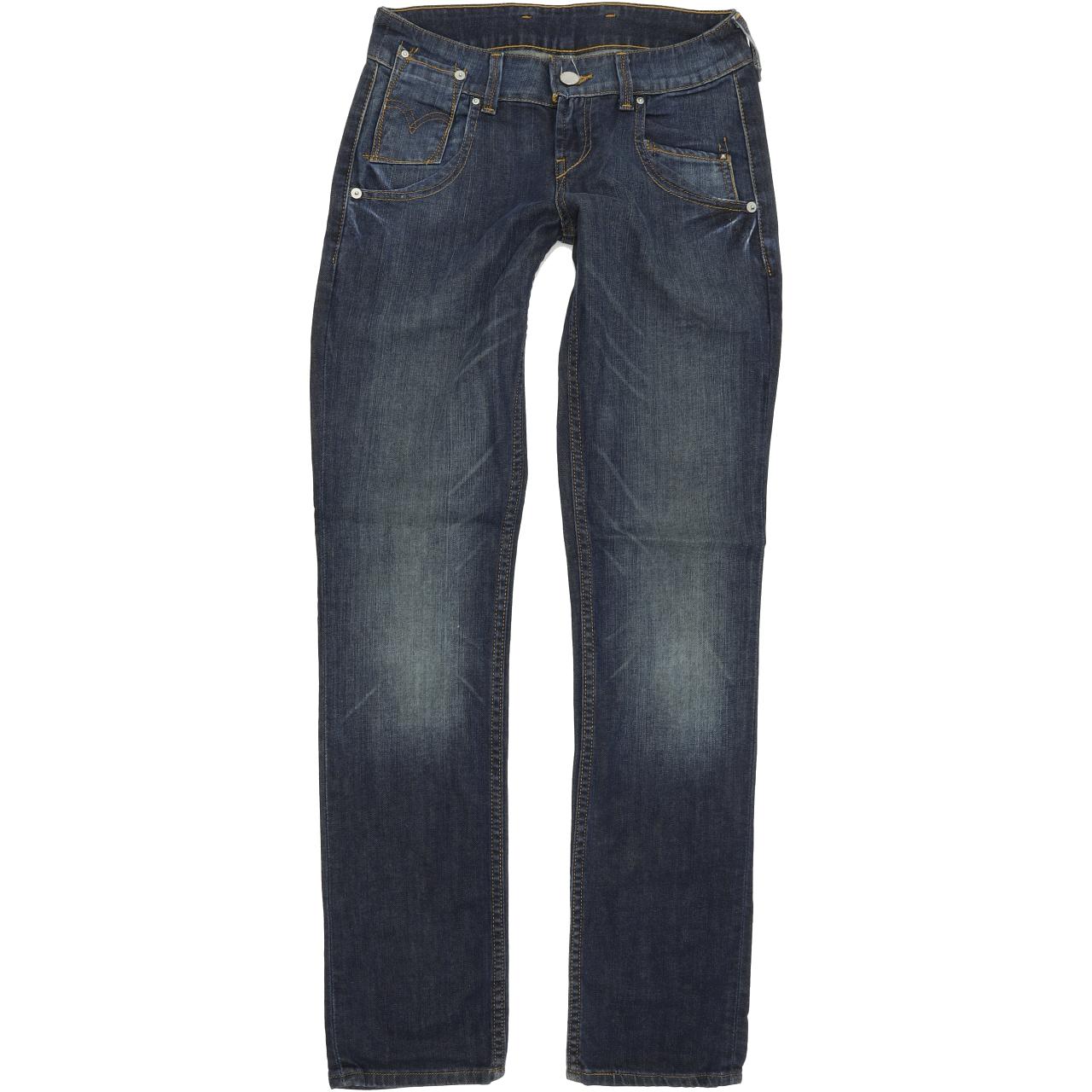 Levi's 571 Women Blue Straight Regular Stretch Jeans W28 L32