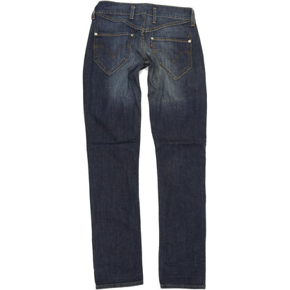 Levi's 571 Women Blue Straight Regular Stretch Jeans W28 L32