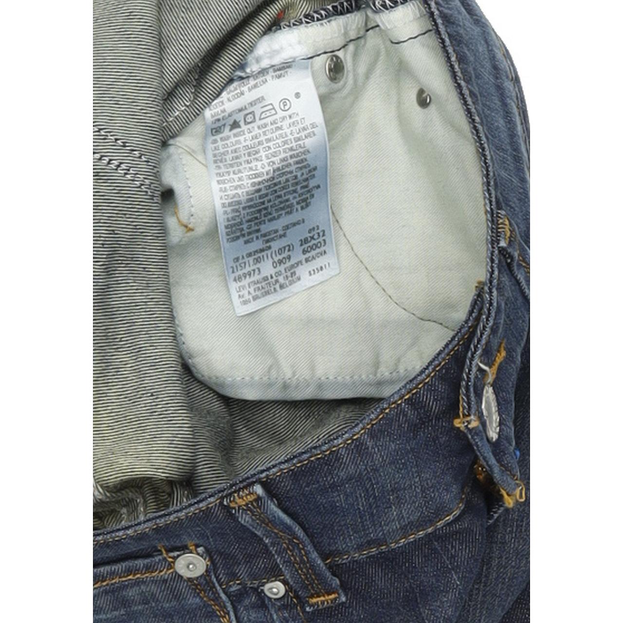 Levi's 571 Women Blue Straight Regular Stretch Jeans W28 L32