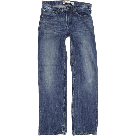 Levi's 514 Men Blue Straight Slim Jeans W29 L29