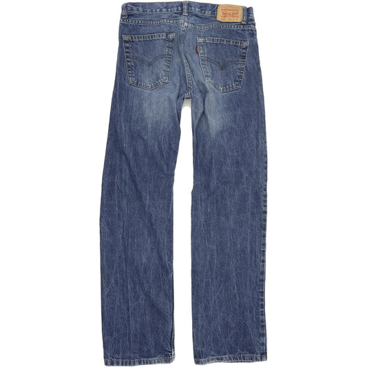 Levi's 514 Men Blue Straight Slim Jeans W29 L29