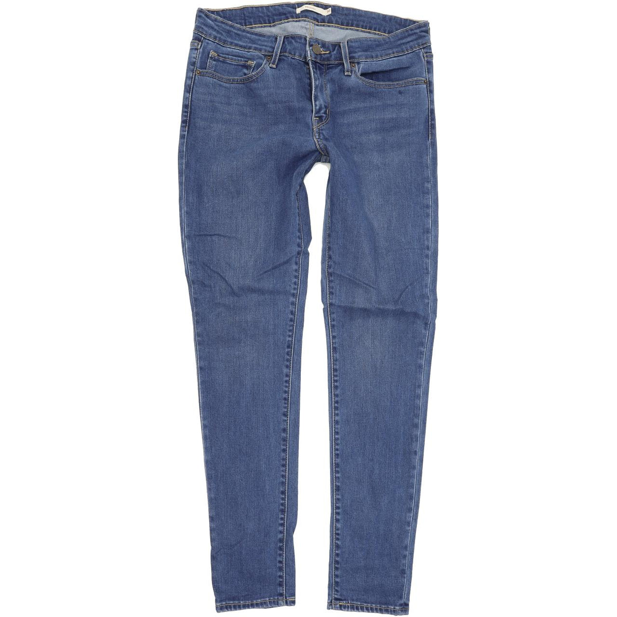 Levi's 711 Women Blue Skinny Slim Stretch Jeans W30 L30