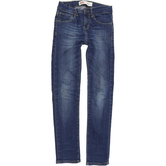 Levi's 510 Kids Blue Skinny Slim Stretch Jeans W24 L27