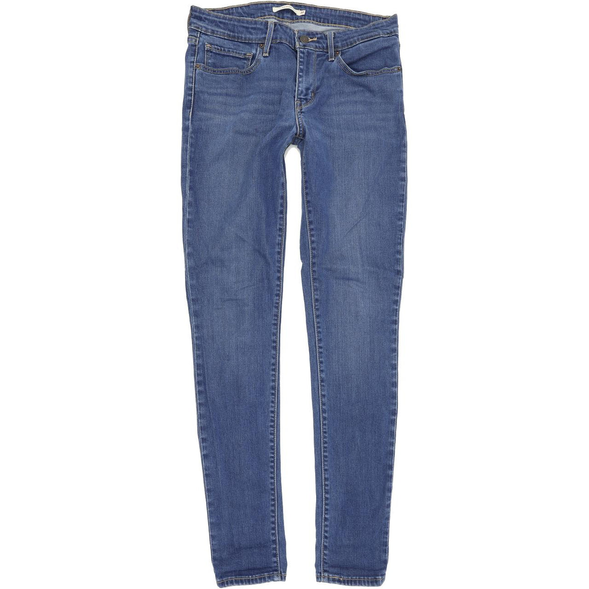 Levi's 711 Women Blue Skinny Slim Stretch Jeans W30 L32