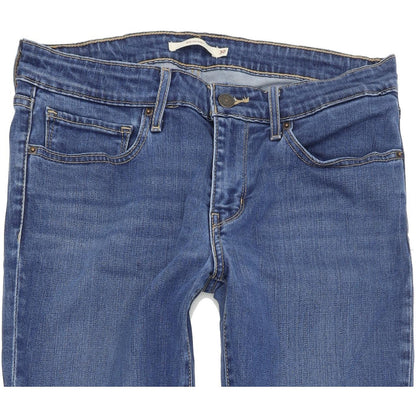 Levi's 711 Women Blue Skinny Slim Stretch Jeans W30 L32