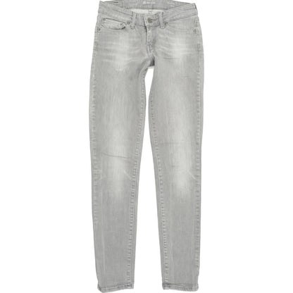 Levi's Demi Curve Women Grey Skinny Slim Stretch Jeans W25 L31
