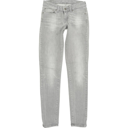Levi's Demi Curve Women Grey Skinny Slim Stretch Jeans W25 L31