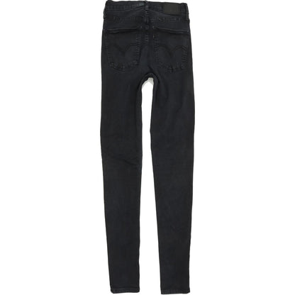 Levi's Mile High Super Women Blue Skinny Slim Stretch Jeans W25 L30