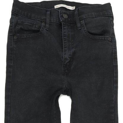 Levi's Mile High Super Women Blue Skinny Slim Stretch Jeans W25 L30