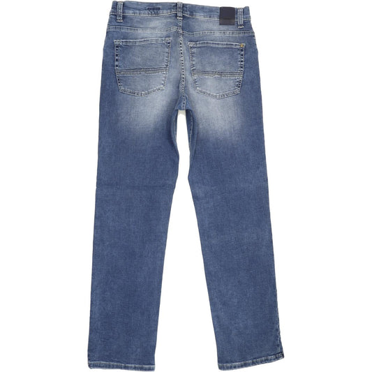 Pioneer Rando Men Blue Straight Regular Stretch Jeans W32 L32