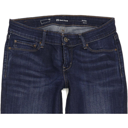 Levi's Demi Curve Women Blue Skinny Slim Stretch Jeans W26 L30