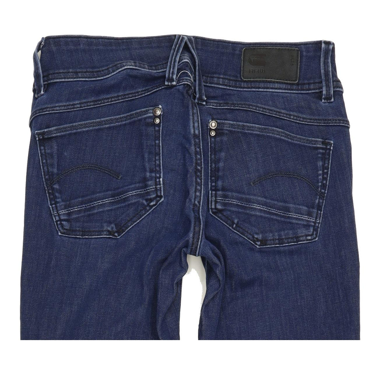 G-Star Lynn Women Blue Skinny Slim Stretch Jeans W24 L30