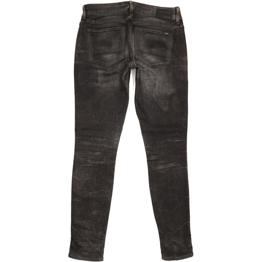 G-Star 3301 Women Charcoal Skinny Slim Stretch Jeans W30 L31