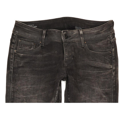 G-Star 3301 Women Charcoal Skinny Slim Stretch Jeans W30 L31