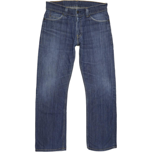 Levi's 506 Men Blue Straight Regular Stretch Jeans W33 L29