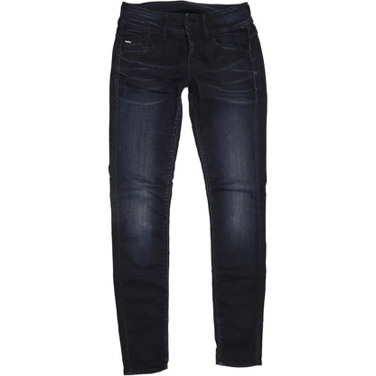 G-Star Lynn Women Blue Skinny Slim Stretch Jeans W28 L32