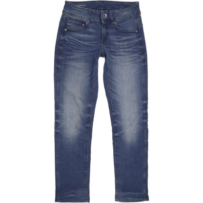 G-Star Midge Women Blue Straight Regular Jeans W29 L28