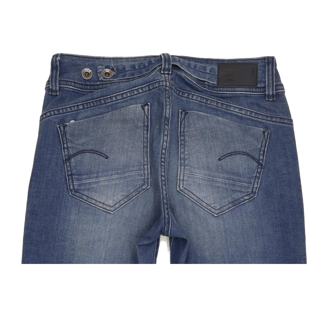 G-Star Midge Women Blue Straight Regular Jeans W29 L28