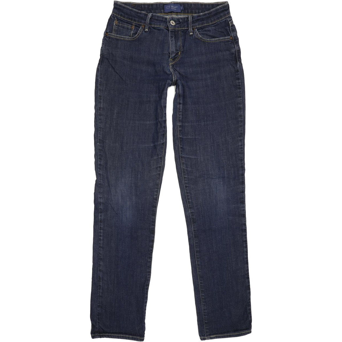 Levi's Demi Curve Women Blue Straight Slim Stretch Jeans W29 L33