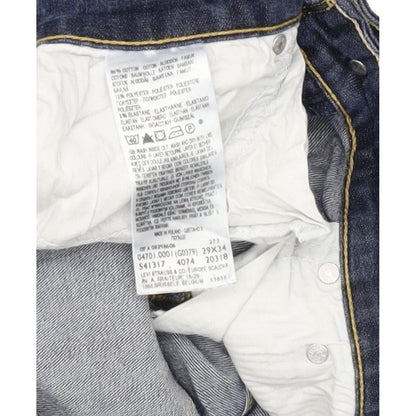 Levi's Demi Curve Women Blue Straight Slim Stretch Jeans W29 L33