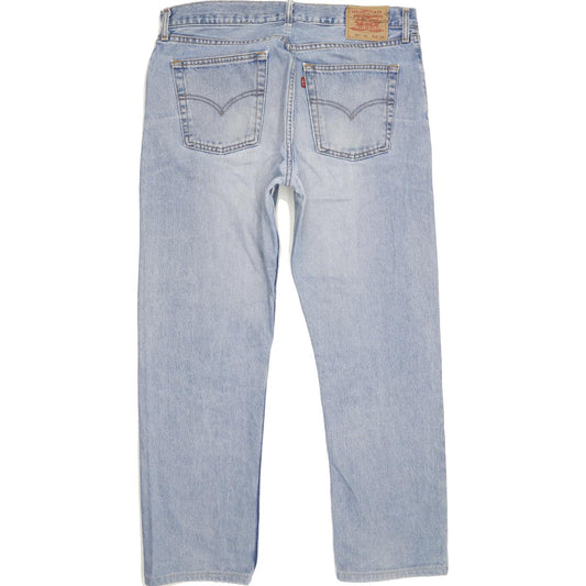 Levi's 521 Men Blue Straight Regular Jeans W39 L31