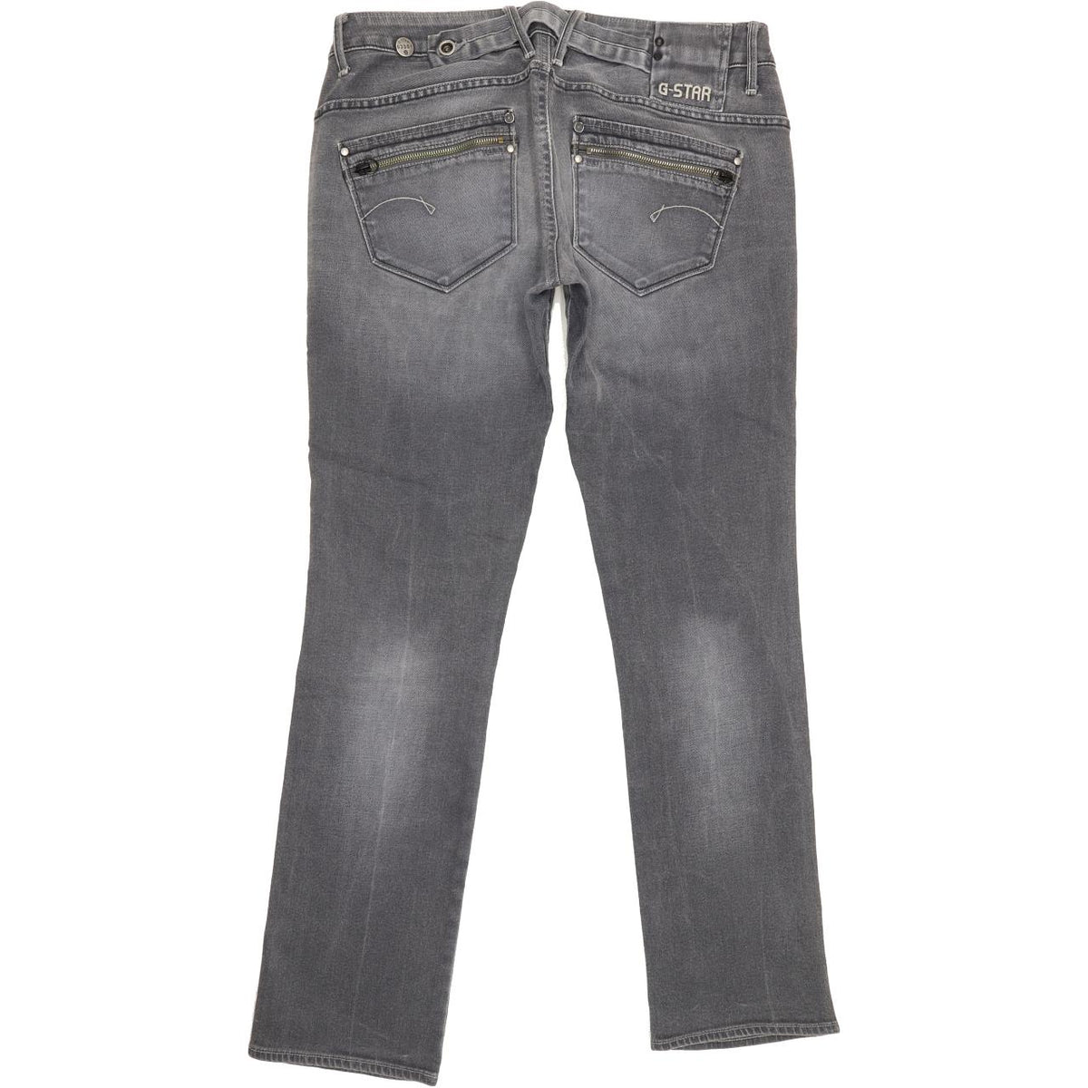 G-Star Corvet Women Grey Straight Slim Stretch Jeans W31 L31