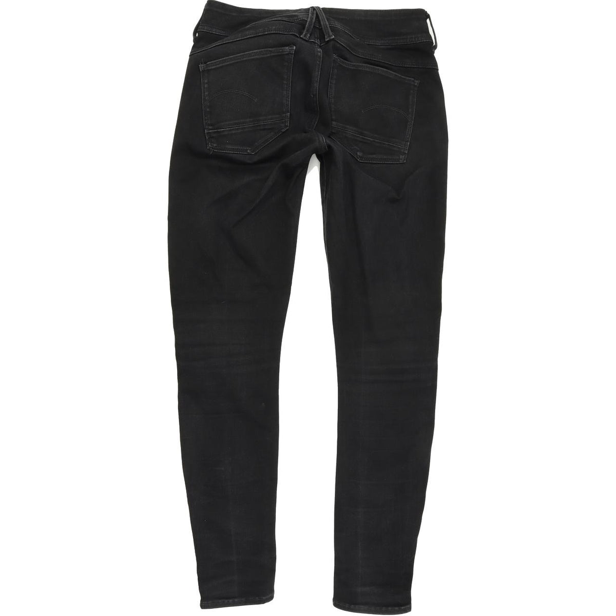 G-Star Lynn d-Mid Super Women Black Skinny Slim Jeans W31 L30