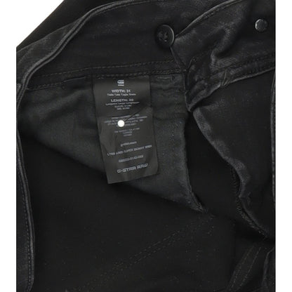 G-Star Lynn d-Mid Super Women Black Skinny Slim Jeans W31 L30