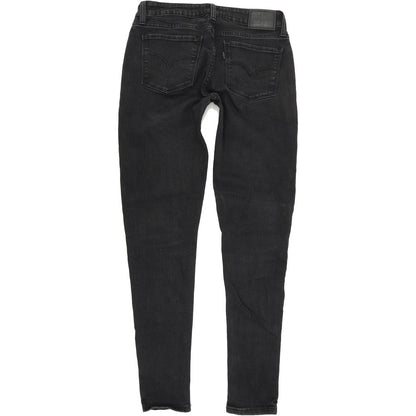 Levi's 535 Super Women Charcoal Skinny Slim Stretch Jeans W29 L30